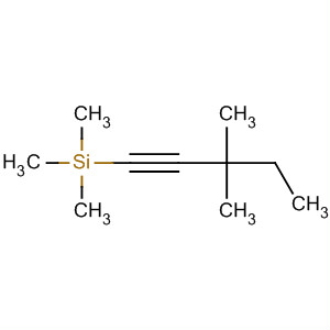 3,3-Dimethyl-1-trimethylsilyl-1-pentyne Structure,61227-97-2Structure