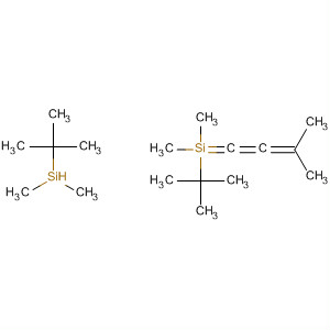 3-Methyl-1,1-bis[(1,1-dimethylethyl)dimethylsilyl ]-1,2-butadiene Structure,61228-15-7Structure