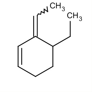 4-乙基-3-亞乙基環(huán)己烯結(jié)構(gòu)式_61233-77-0結(jié)構(gòu)式