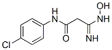 N-(4-chloro-phenyl)-2-(n-hydroxycarbamimidoyl)-acetamide Structure,61239-34-7Structure