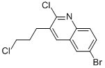 6-Bromo-2-chloro-3-(3-chloropropyl)quinoline Structure,612494-85-6Structure