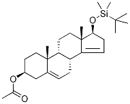 3-O-acetyl-17-o-tert-butyldimethylsilyl 5,14-androstadiene-3beta,17beta-diol Structure,61252-31-1Structure