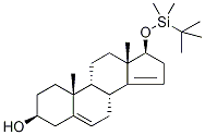 17-O-叔-丁基二甲基硅烷基5,14-雄甾二烯-3beta,17beta-二醇結(jié)構(gòu)式_61252-32-2結(jié)構(gòu)式