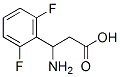 3-Amino-3-(2,6-difluoro-phenyl)-propionic acid Structure,612532-20-4Structure