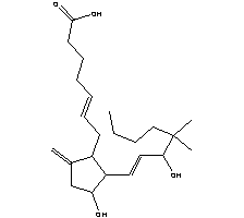 9-Deoxy-9-methylene-16,16-dimethyl prostaglandin e2 Structure,61263-35-2Structure