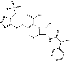 Cefonicid Structure,61270-58-4Structure