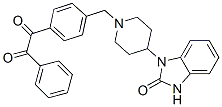 1-(4-((4-(2-氧代-2,3-二氫-1H-苯并[d]咪唑-1-基)哌啶-1-基)甲基)苯基)-2-苯基乙烷-1,2-二酮結(jié)構(gòu)式_612848-74-5結(jié)構(gòu)式