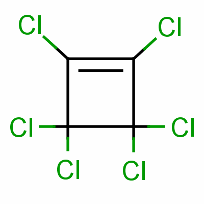 Cyclobutene,1,2,3,3,4,4-hexachloro- Structure,6130-82-1Structure