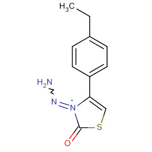 4-(4-乙基苯基)-2(3H)-噻唑酮肼酮結(jié)構(gòu)式_61323-65-7結(jié)構(gòu)式