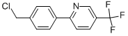 2-[4-(Chloromethyl)phenyl]-5-(trifluoromethyl)pyridine Structure,613239-76-2Structure