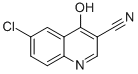 6-Chloro-4-hydroxyquinoline-3-carbonitrile Structure,61338-16-7Structure