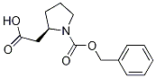 (R)-1-Cbz-2-吡咯烷乙酸結(jié)構(gòu)式_61350-64-9結(jié)構(gòu)式