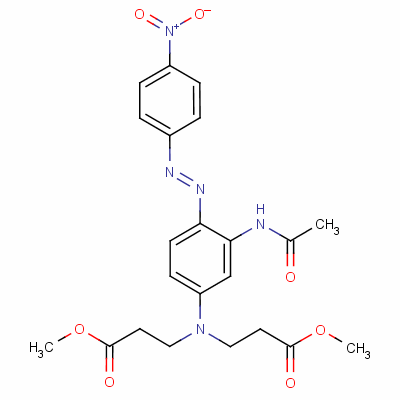 分散紅 278結構式_61355-92-8結構式