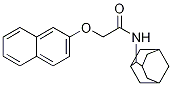 N-(adamantan-2-yl)-2-(naphthalen-2-yloxy)acetamide Structure,6136-27-2Structure