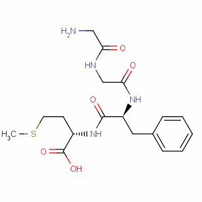 (Des-tyr1)-met-enkephalin Structure,61370-88-5Structure