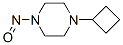 Piperazine,1-cyclobutyl-4-nitroso-(9ci) Structure,61379-69-9Structure