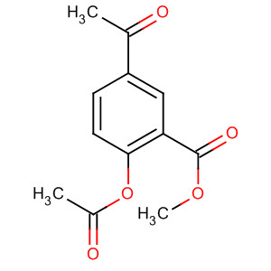 Methyl 2-acetoxy-5-acetylbenzoate Structure,61414-18-4Structure