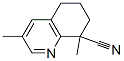 5,6,7,8-四氫-3,8-二甲基-8-喹啉甲腈結(jié)構(gòu)式_61417-99-0結(jié)構(gòu)式