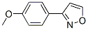 3-(4-Methoxyphenyl)isoxazole Structure,61428-20-4Structure
