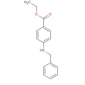 4-(N-芐基)氨基苯甲酸乙酯結(jié)構(gòu)式_61439-53-0結(jié)構(gòu)式