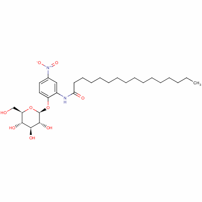 2-(N-hexadecanoylamino)-4-nitrophenyl beta-d-glucopyranoside Structure,61443-58-1Structure