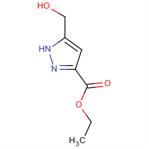 5-(羥基甲基)吡唑-3-羧酸乙酯結構式_61453-48-3結構式