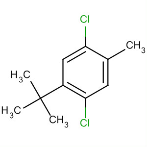 4-Tert-butyl-2,5-dichlorotoluene Structure,61468-35-7Structure