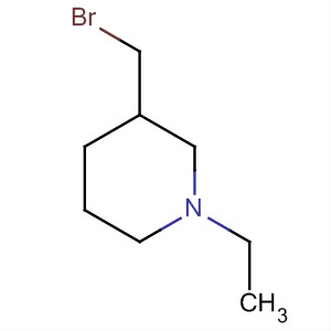 3-(Bromomethyl)-1-ethylpiperidine Structure,61472-14-8Structure