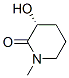 2-Piperidinone,3-hydroxy-1-methyl-,(3r)-(9ci) Structure,614754-30-2Structure