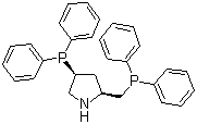 (2S,4S)-4-Diphenylphosphino 2-diphenylphosphinomethyl pyrrolidine Structure,61478-29-3Structure