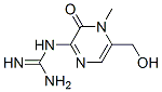 N-(3,4-dihydro-5-hydroxymethyl-4-methyl-3-oxopyrazin-2-yl)guanidine Structure,61481-34-3Structure