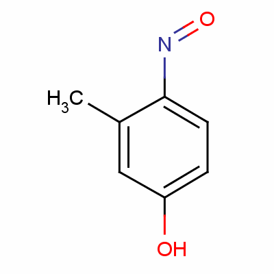 P-nitroso-m-cresol Structure,615-01-0Structure