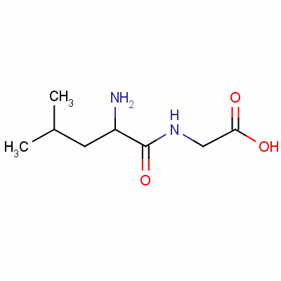 Dl-leucyl-glycine Structure,615-82-7Structure