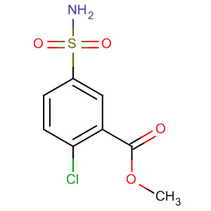 5-(Aminosulfonyl)-2-chlorobenzoic acid methyl ester Structure,61508-36-9Structure