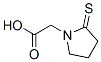 1-Pyrrolidineacetic acid,2-thioxo- Structure,61516-72-1Structure