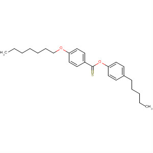 4-(Heptyloxy)thiobenzoic acid s-(4-pentylphenyl) ester Structure,61519-00-4Structure