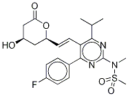 Ent-rosuvastatin lactone Structure,615263-62-2Structure