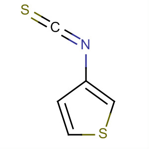 3-異硫代氰?；绶越Y(jié)構(gòu)式_61528-50-5結(jié)構(gòu)式