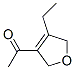 Ethanone, 1-(4-ethyl-2,5-dihydro-3-furanyl)-(9ci) Structure,615562-28-2Structure