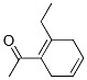 Ethanone, 1-(2-ethyl-1,4-cyclohexadien-1-yl)-(9ci) Structure,615562-29-3Structure