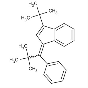 1-(2,2-Dimethyl-1-phenylpropylidene)-3-tert-butyl-1h-indene Structure,61578-68-5Structure