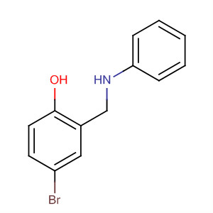 4-Bromo-2-((phenylamino)methyl)phenol Structure,61593-31-5Structure