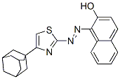 1-[4-(1-Adamantyl)-2-thiazolylazo]-2-naphthol Structure,61601-59-0Structure