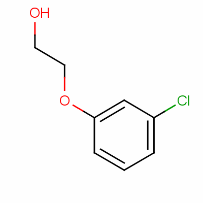 2-(3-Chlorophenoxy)ethanol Structure,6161-83-7Structure