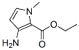 1H-pyrrole-2-carboxylicacid,3-amino-1-methyl-,ethylester Structure,616225-05-9Structure