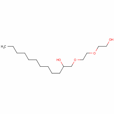 1-[2-(2-Hydroxyethoxy)ethoxy]dodecan-2-ol Structure,61625-13-6Structure