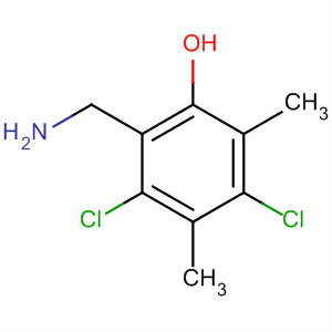 2-(Aminomethyl)-3,5-dichloro-4,6-dimethylphenol Structure,61626-98-0Structure