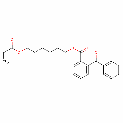 6-(Acryloyloxy)hexyl o-benzoylbenzoate Structure,61630-26-0Structure