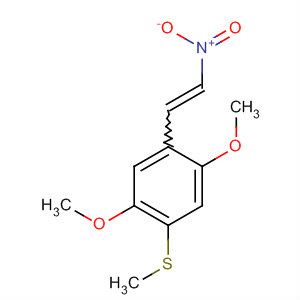 2,5-Dimethoxy-4-methylthio-beta-nitrostyrene Structure,61638-06-0Structure