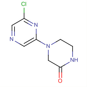 4-(6-Chloro-2-pyrazinyl)-2-piperazinone Structure,61655-86-5Structure